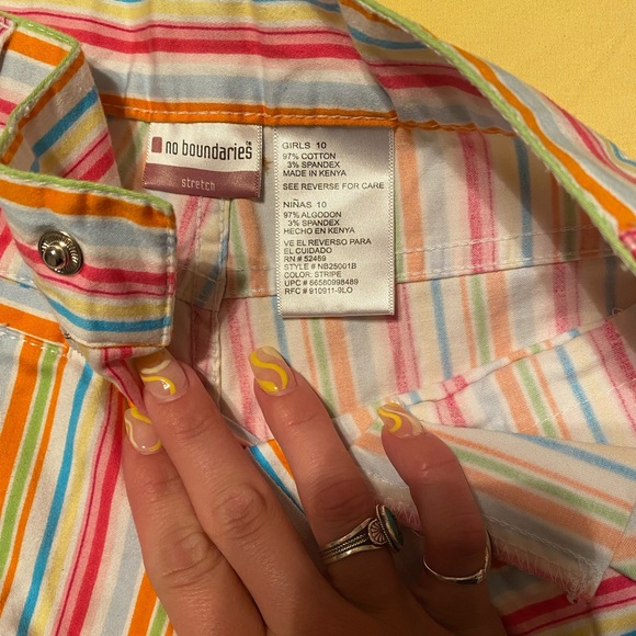 2000s striped capri pants - Picture 5 of 6